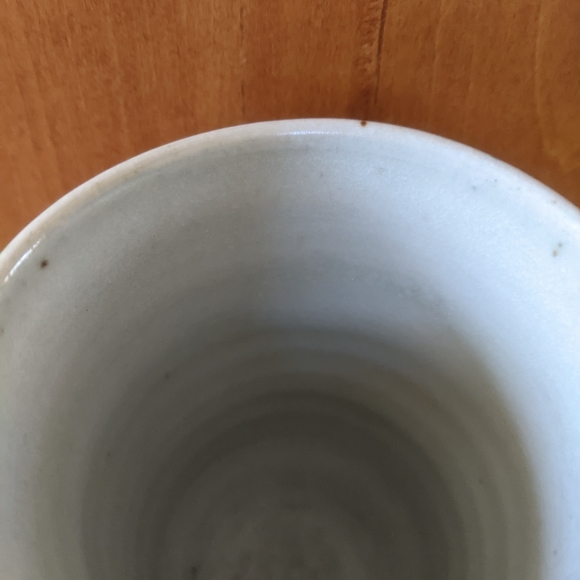 ROBIN HOPPER POTTERY GOBLET WINE GLASS CHOSIN POTTERY CANADA MADE - Picture 11 of 16